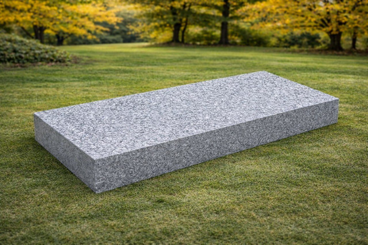 Flat Granite Headstone