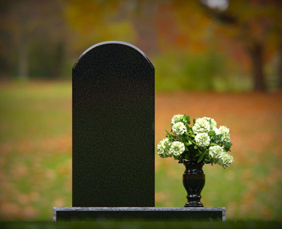 Classic Arch Upright Headstone
