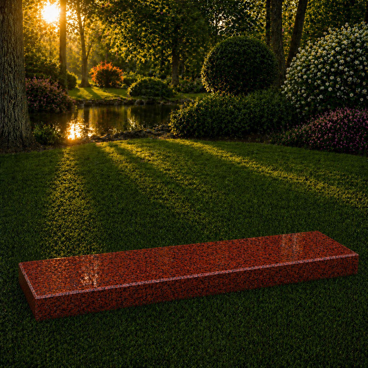 Full Ledger Granite Memorial