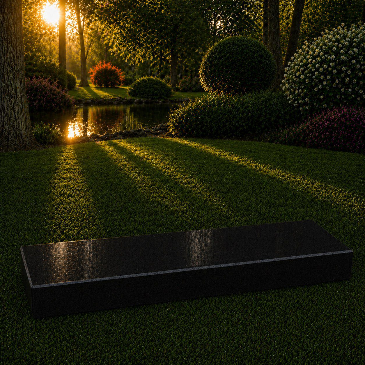 Full Ledger Granite Memorial