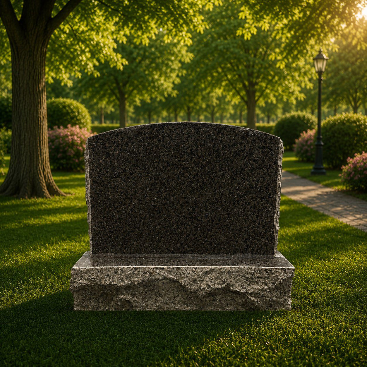 Upright Granite Headstone 26 x 6 x 18