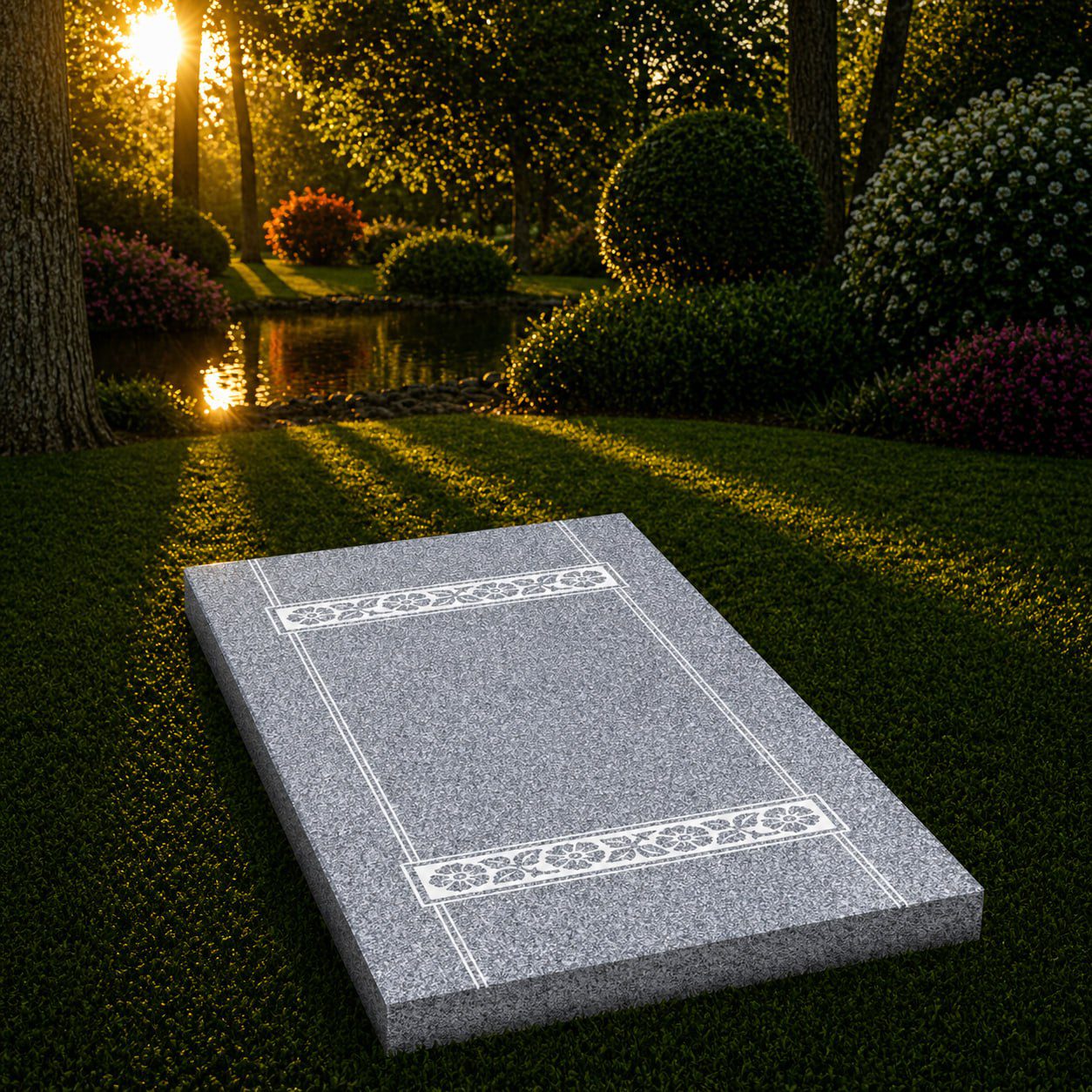 Full Ledger Granite Memorial