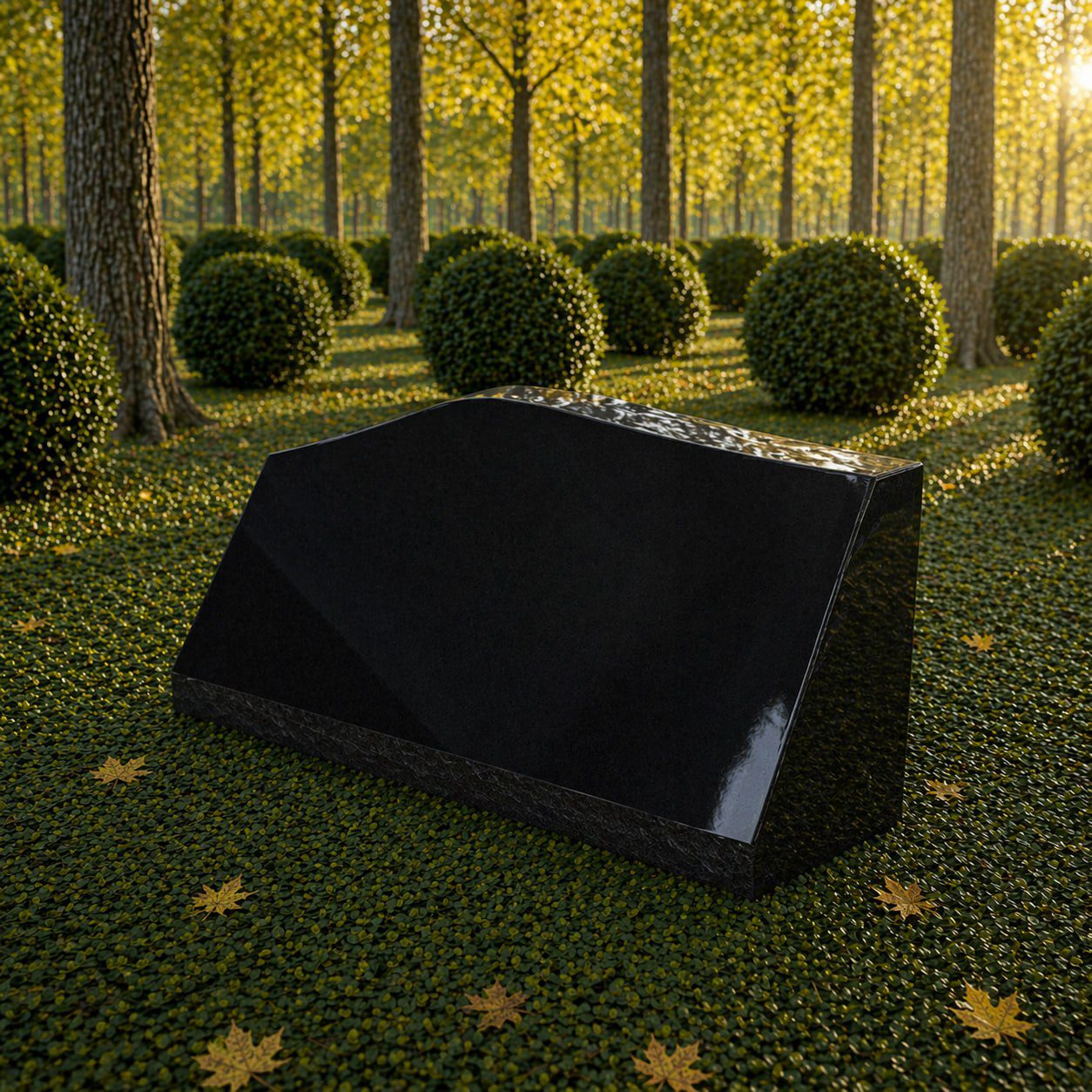 Companion Slant Marker Headstone