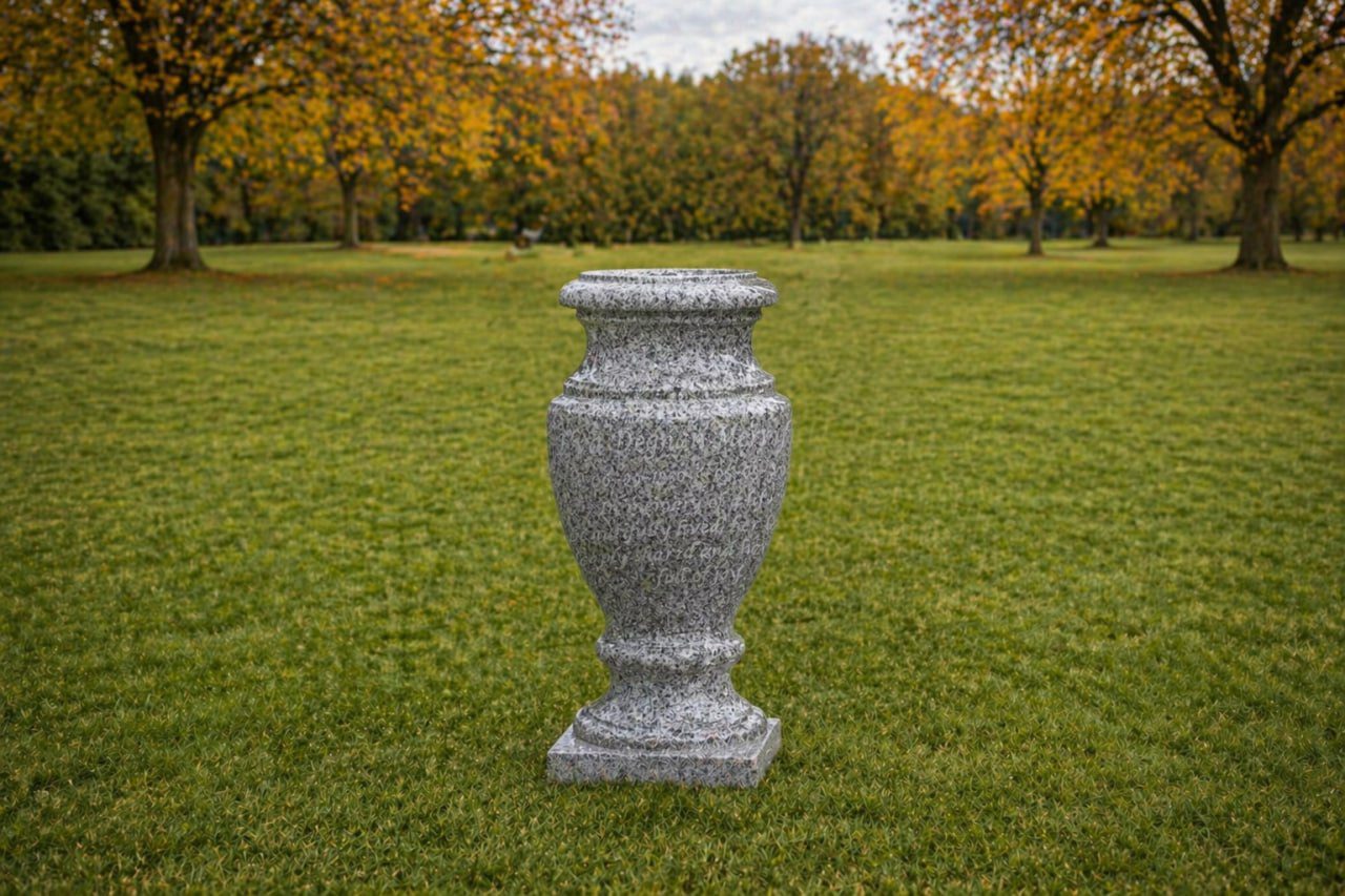 Granite Memorial Vase