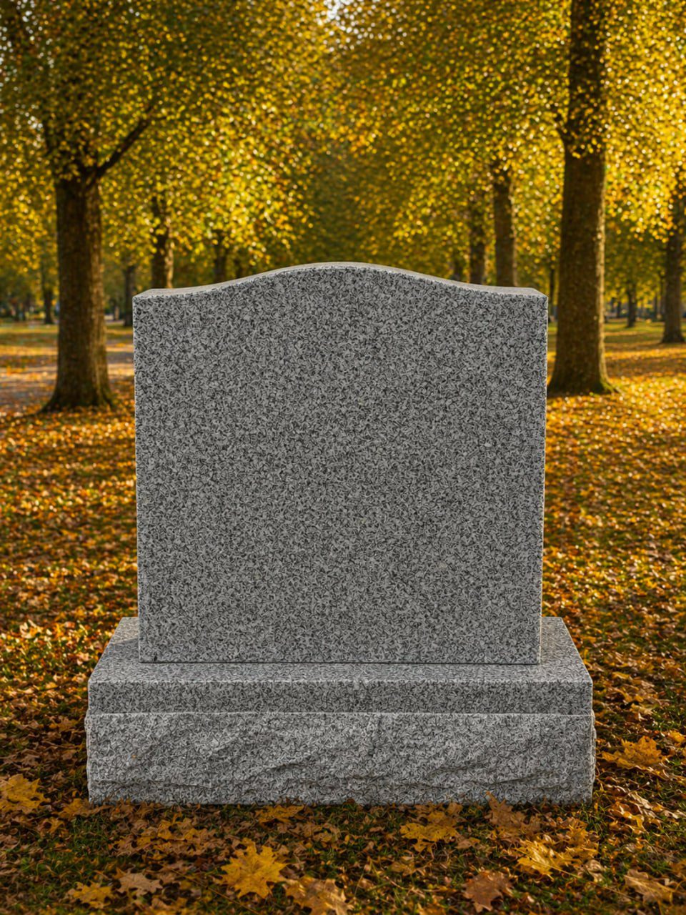 Serpentine Granite Headstone