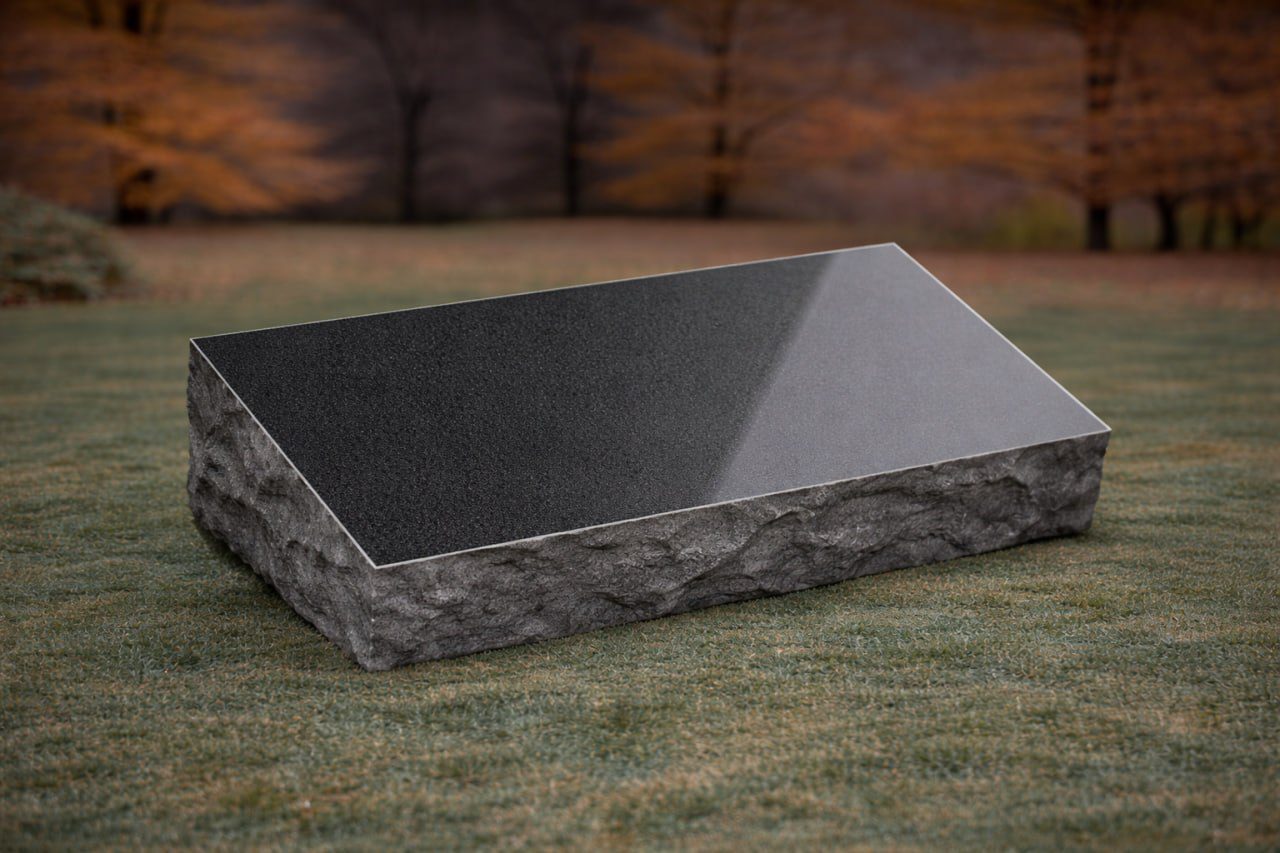 Bevel Granite Headstone