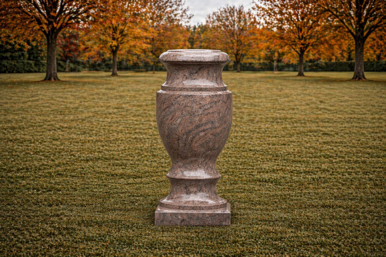 Granite Memorial Vase