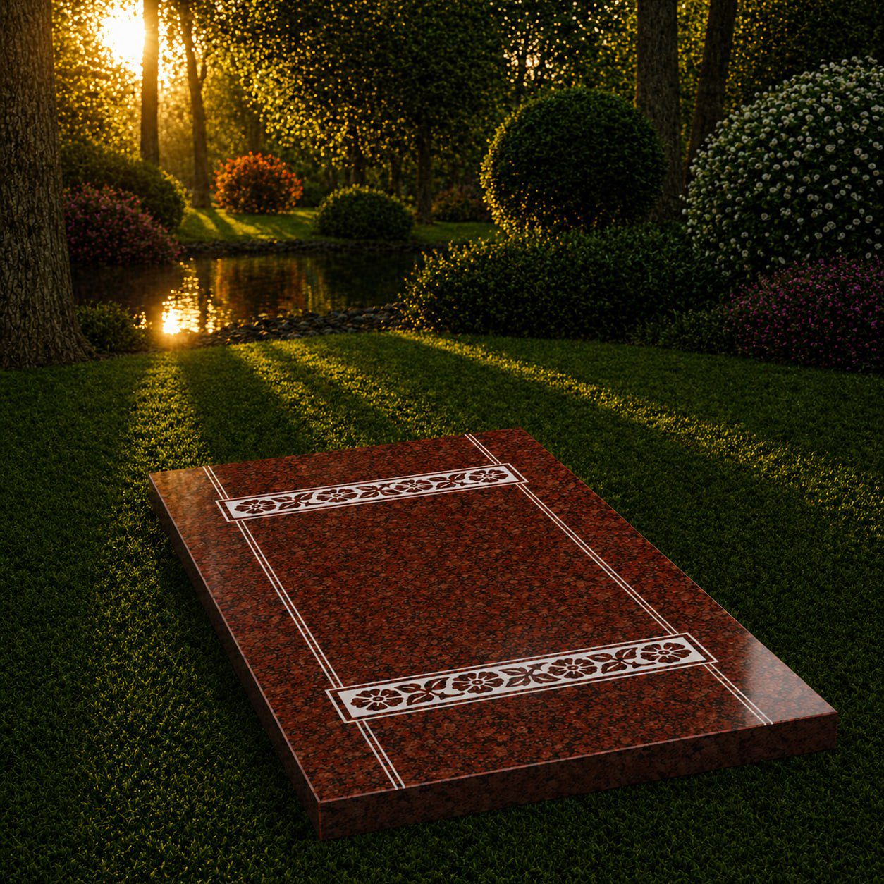 Full Ledger Granite Memorial
