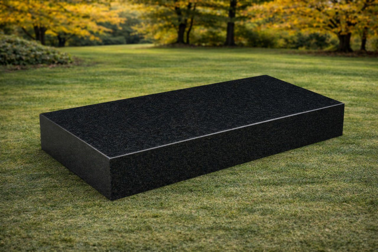 Flat Granite Headstone