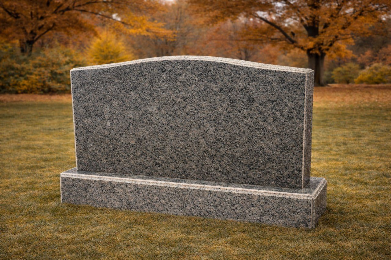 Companion Upright Granite Headstone