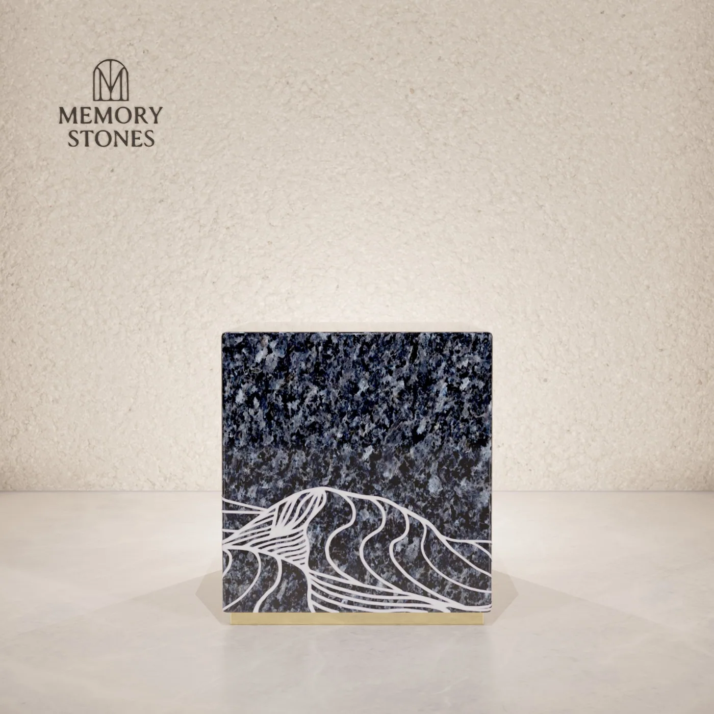 Granite Cremation Urn — view 2
