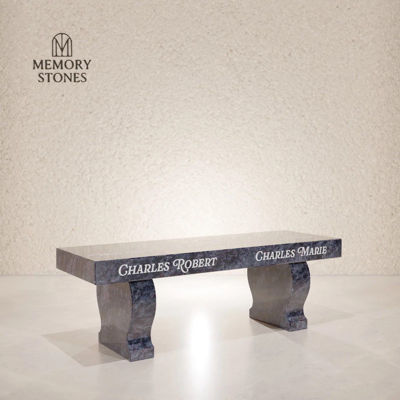 Granite Memorial Bench