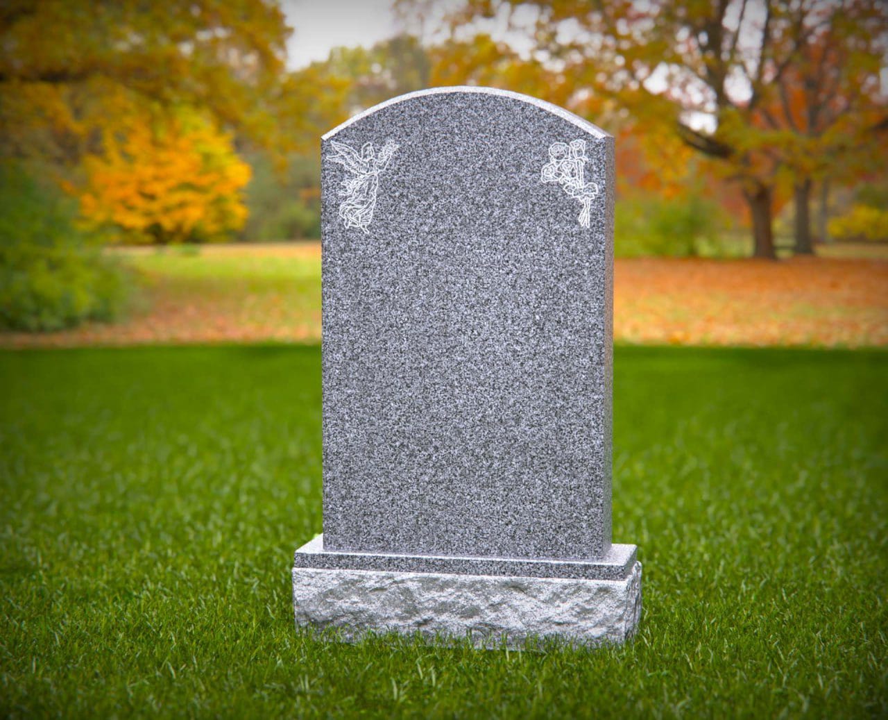 photo_2026-02-18_22-14-18 Round-Top Rock-Base Upright Headstone