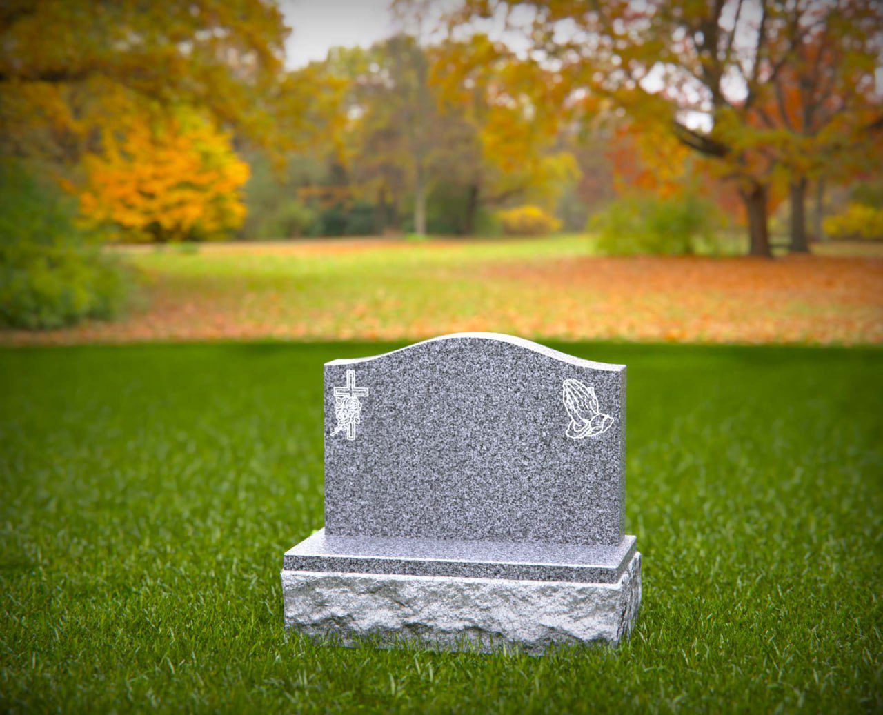 photo_2026-02-25_00-32-39 Serpentine Top Upright Headstone