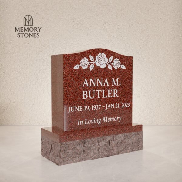 Serpentine Granite Headstone