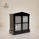 4-Niche Granite Columbarium Monument
