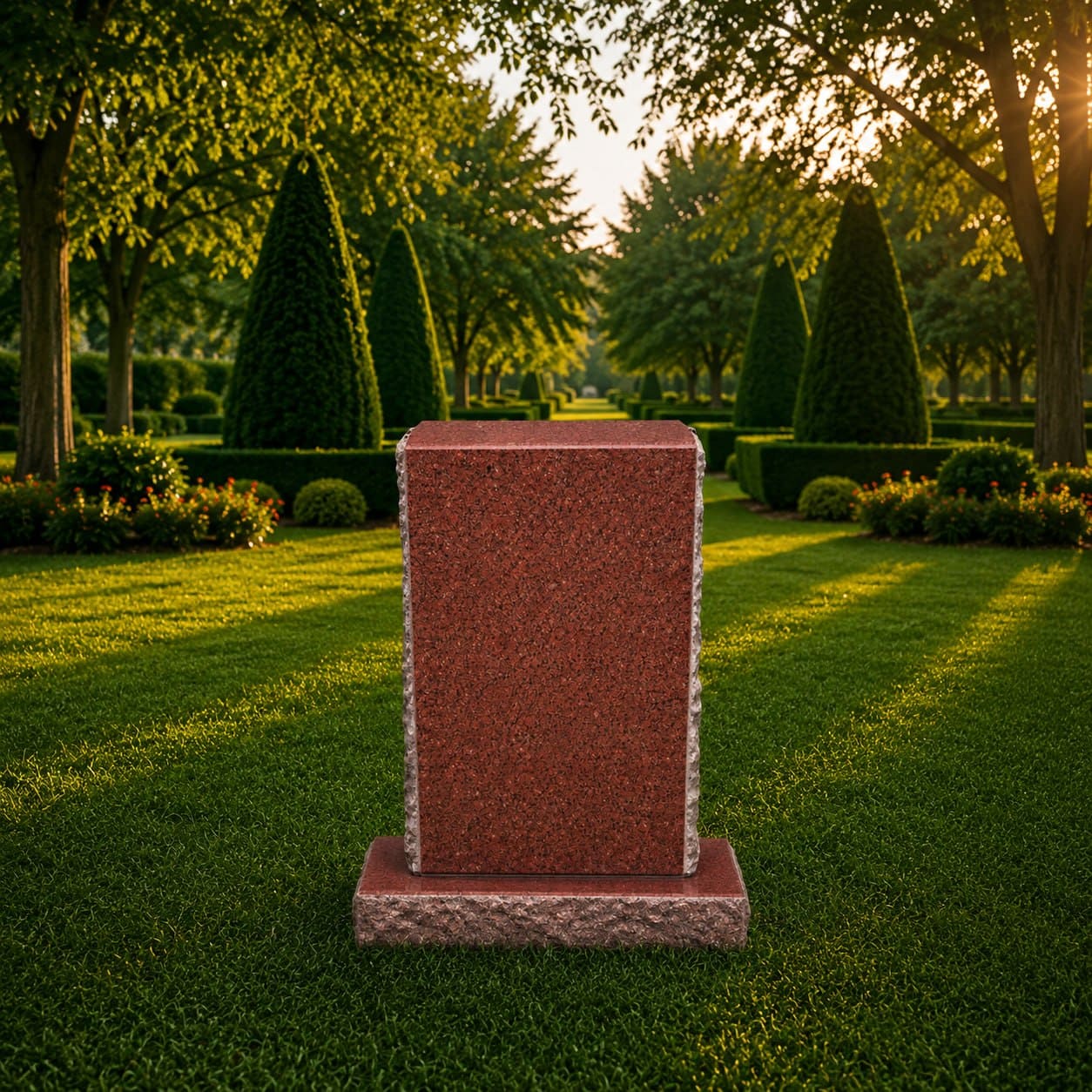 Rock Edge Headstone Rock Edge Headstone