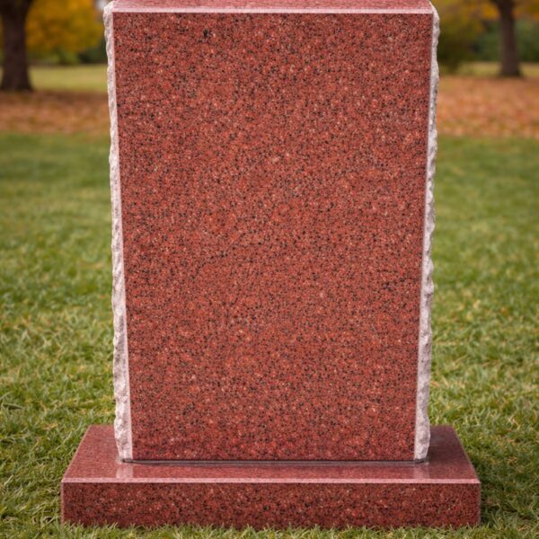 Rock Edge Headstone