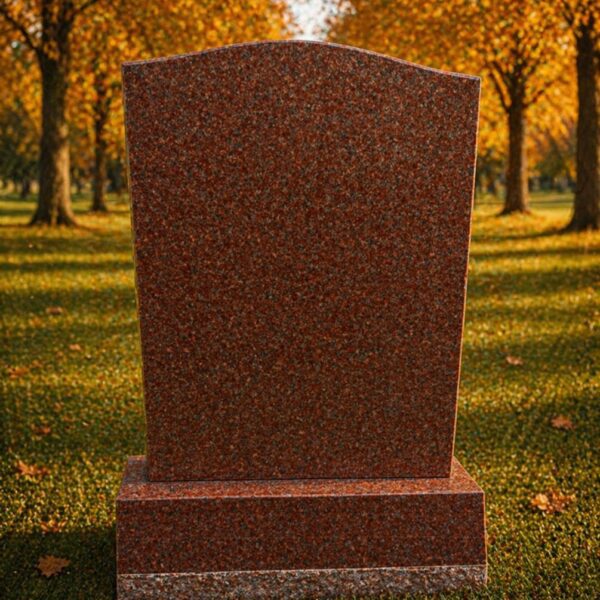 Classic Upright Granite Headstone