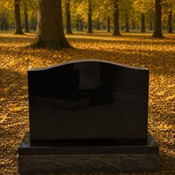 Serpentine Granite Headstone