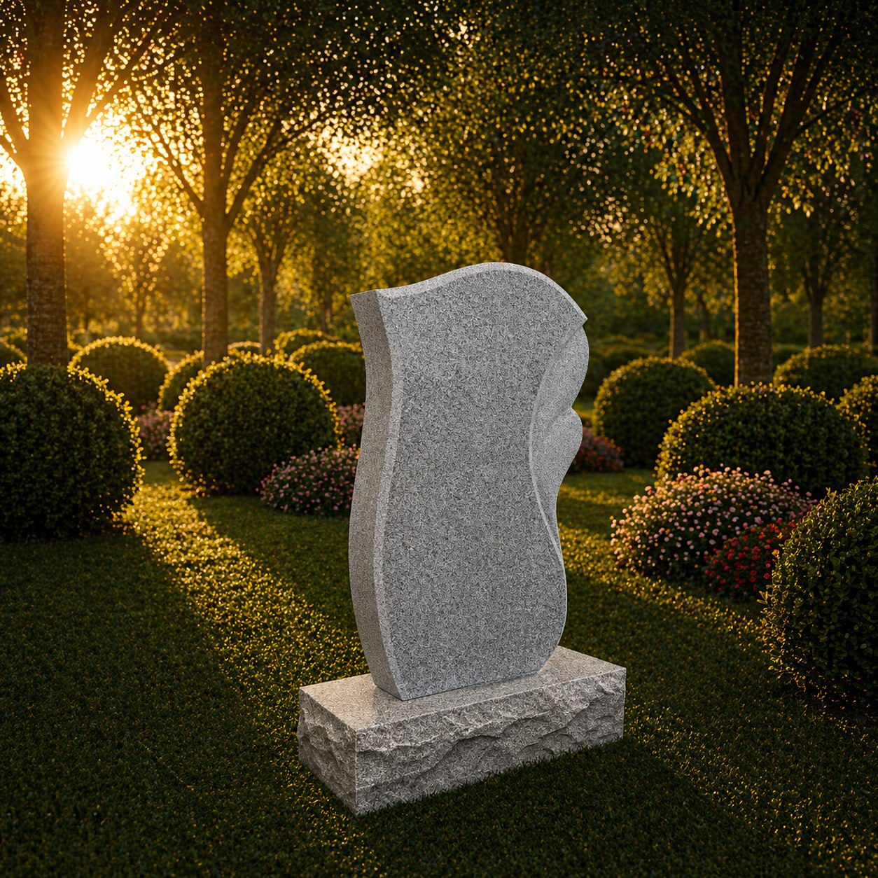photo_2026-04-30_15-20-58 Shape Upright Granite Headstone - Image 1