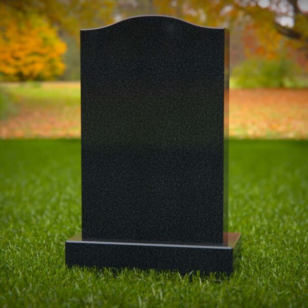 Serpentine Upright Granite Headstone