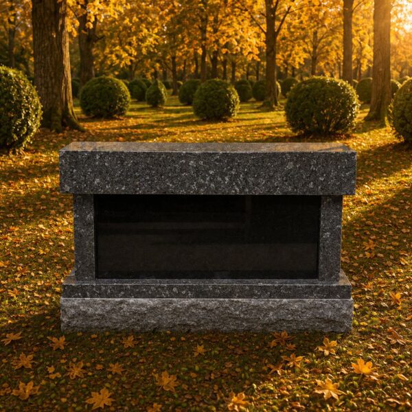 Granite Urn Niche Monument