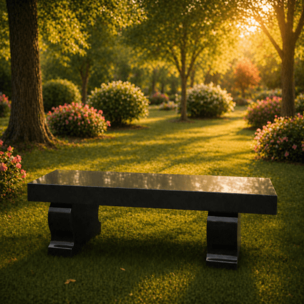 Granite Memorial Bench