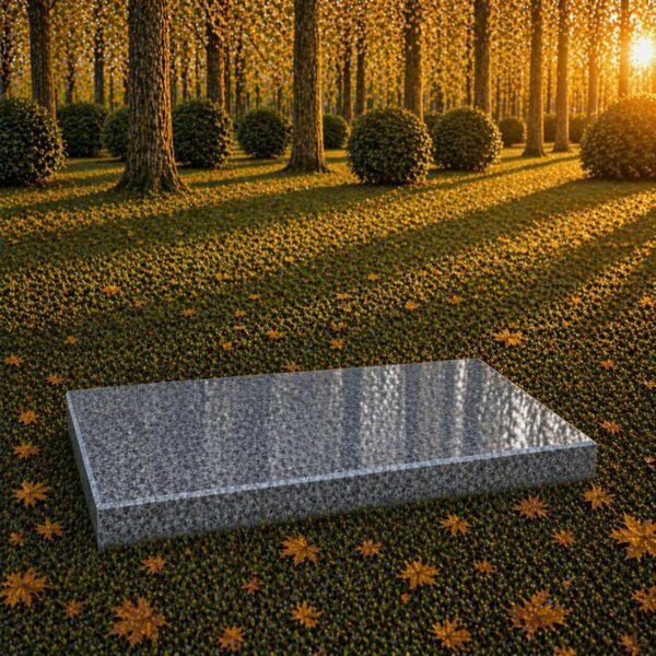 Flat Granite Grave Marker 24 x 12 x 2
