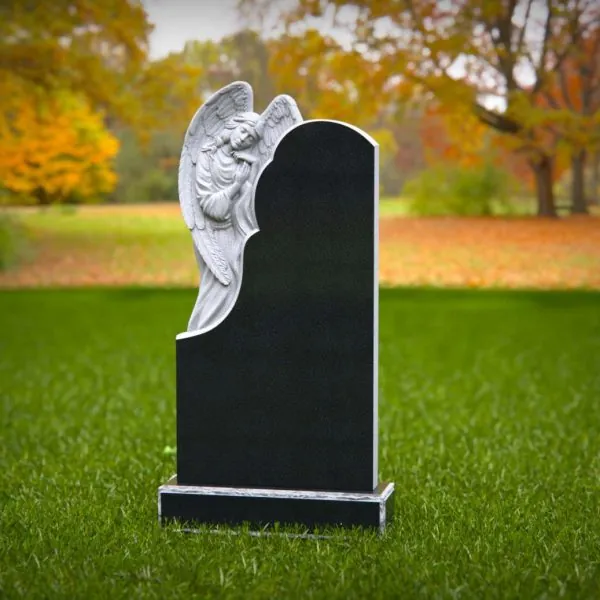 Guardian Angel Embrace Upright Monument