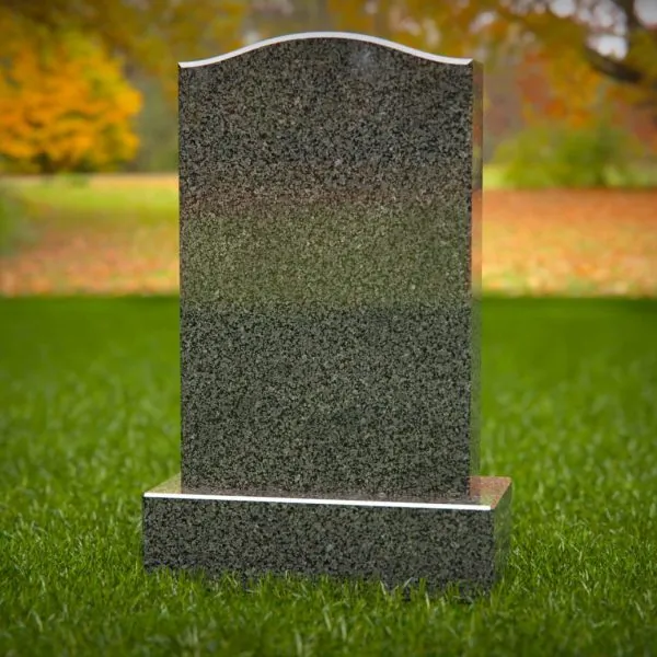 Classic Serpentine-Top Upright Headstone
