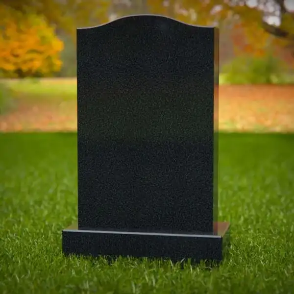 Soft-Arch Upright Granite Headstone