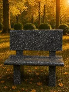 Bench Headstones Built for the People Who Keep Coming Back