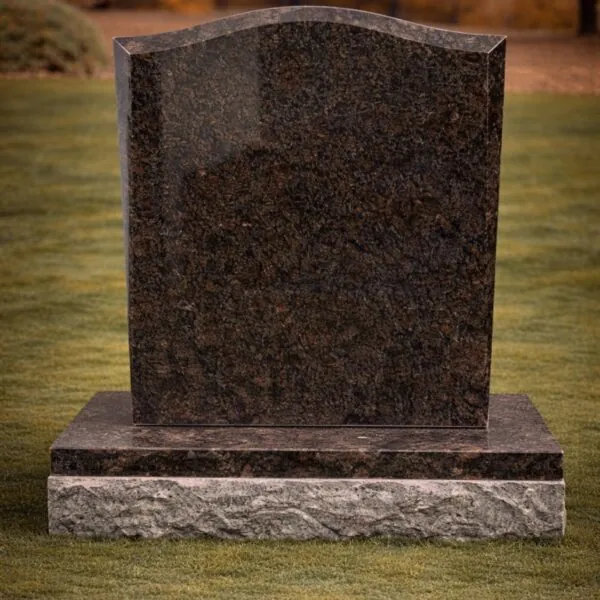 Serpentine Upright Granite Headstone