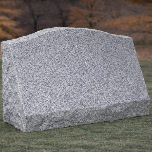 Slant Granite Headstone