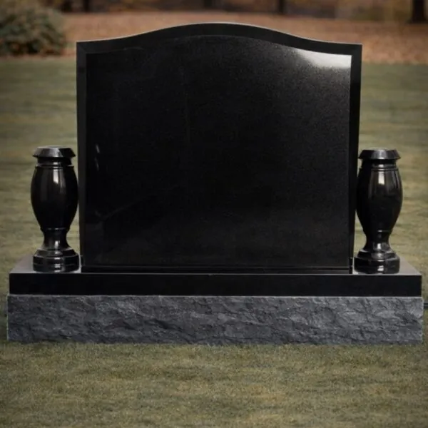 Serpentine Upright Granite Headstone 24 x 6 x 20