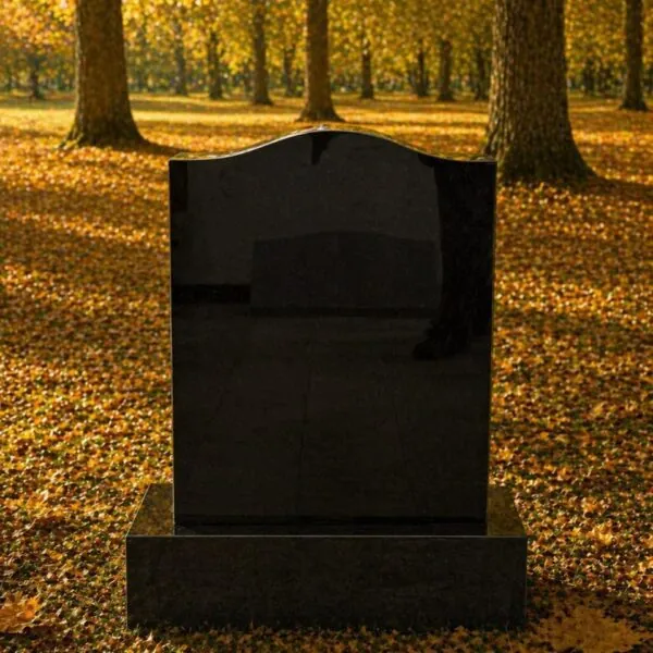 Serpentine Upright Granite Headstone