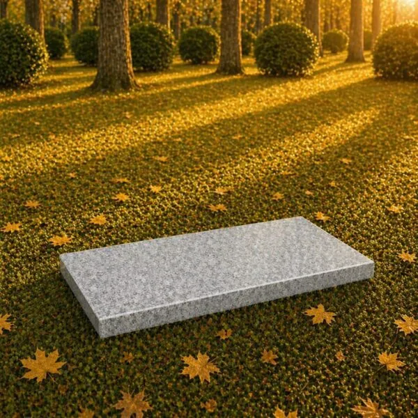 Granite Flat Grave Marker