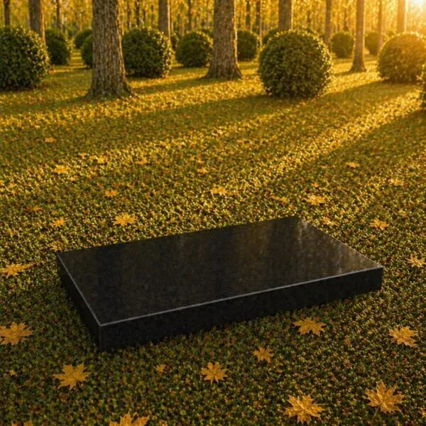 Granite Flat Grave Marker