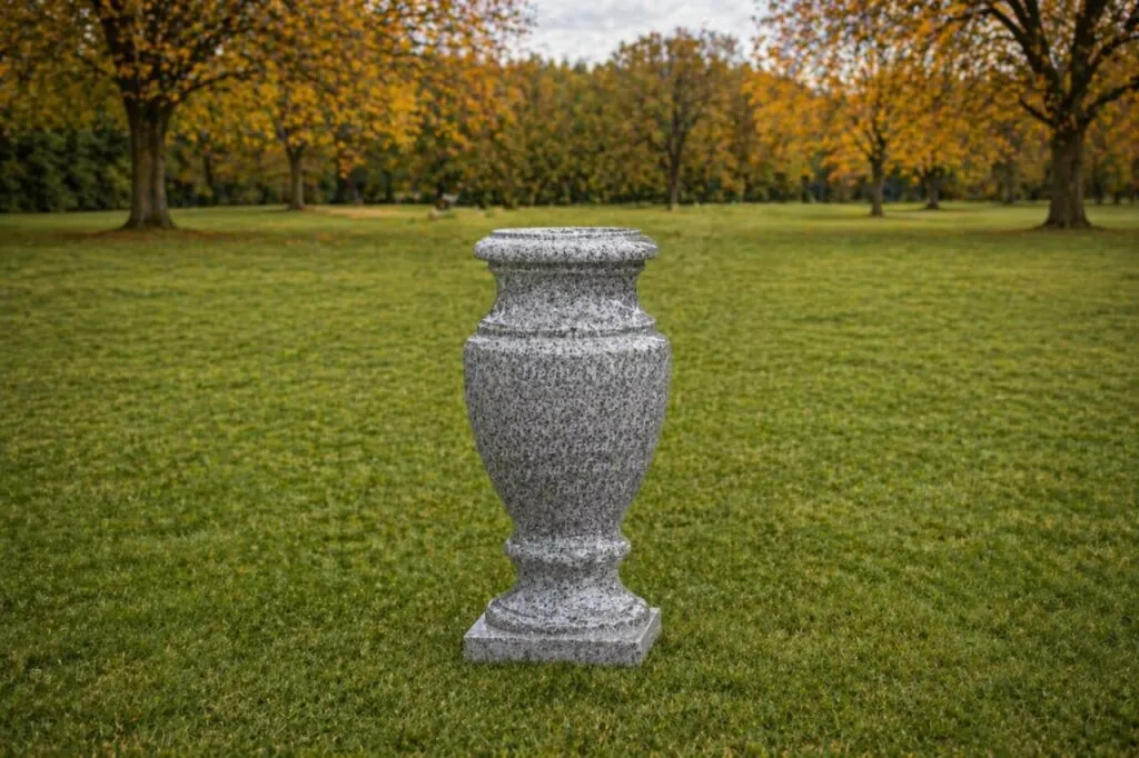 Granite Memorial Vase
