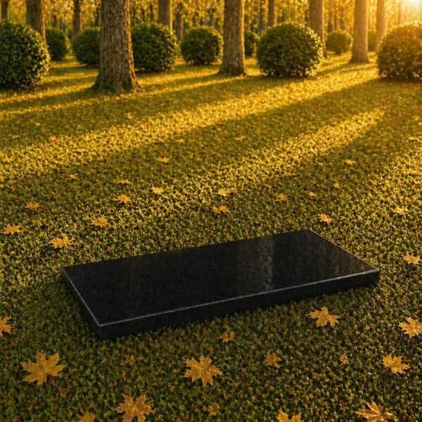 Granite Flat Grave Marker
